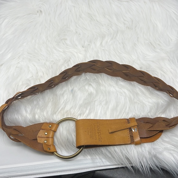 Linea pelle handmade leather Belt For women Size Large - Picture 5 of 7